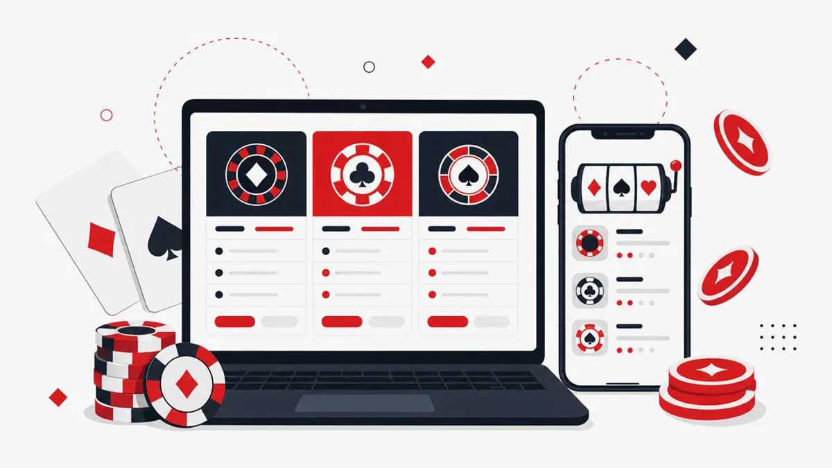 nejlepší zahraniční online casino – ilustrace srovnání